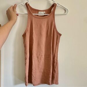 Women's Richer Poorer Ribbed Tank Top - Pink - Small